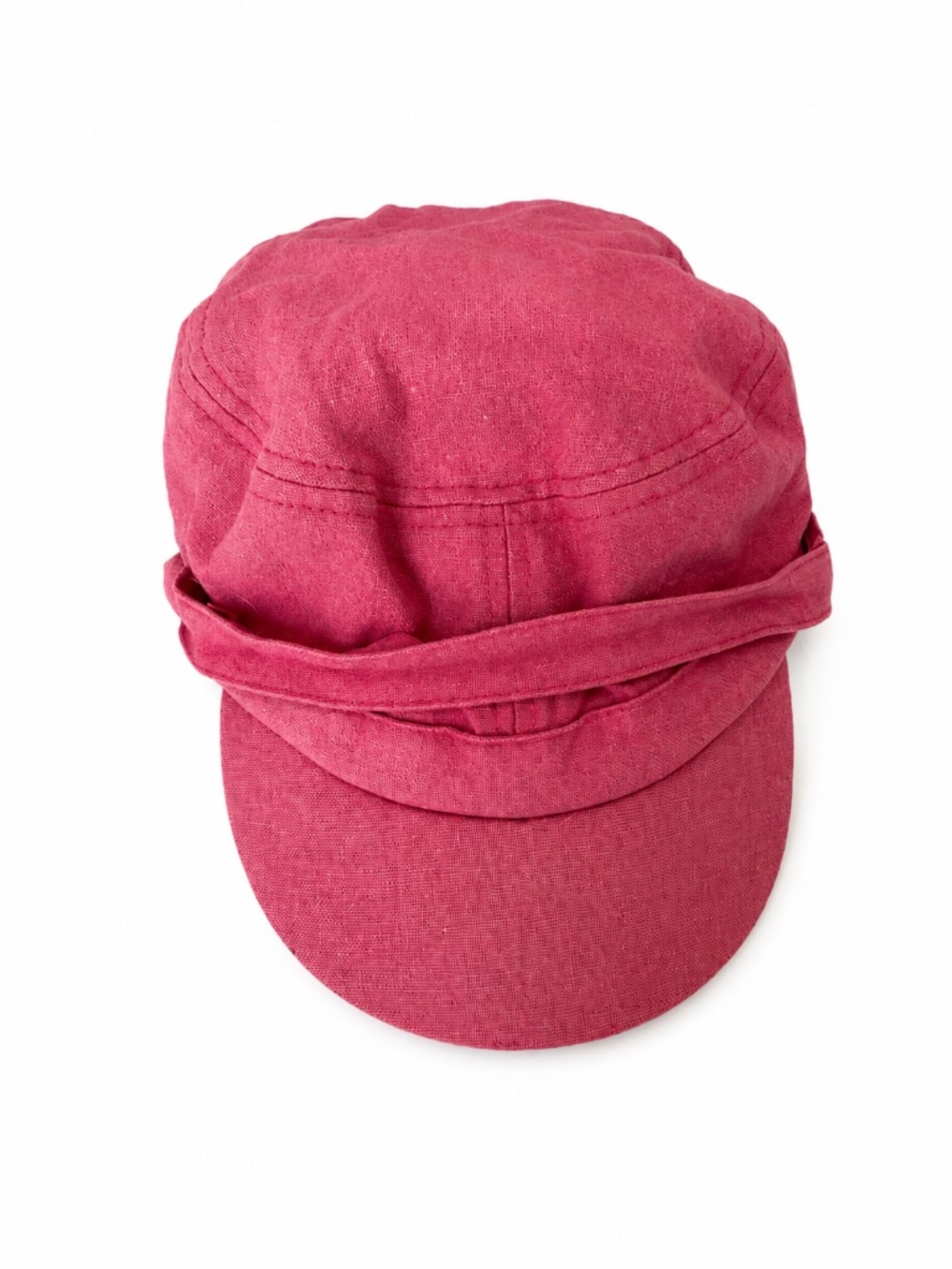 Pink Newsboy Cap Stretchy Casual Hat for Girls